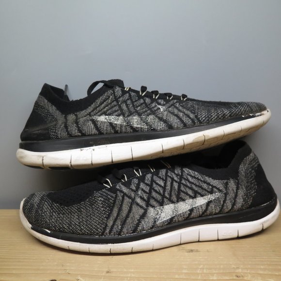 Nike Free 4.0 Flyknit Men Running Shoes Size 11.5 - Picture 7 of 11